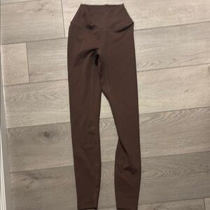 CSB Brown High-Waisted Leggings